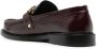 Moschino loog-plaque leather loafers Red - Thumbnail 3