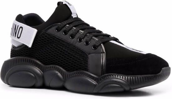 Moschino mesh-panelled chunky sneakers Black
