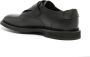 Moschino Micro buckled leather loafers Black - Thumbnail 3