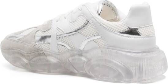 Moschino panelled chunky sneakers White