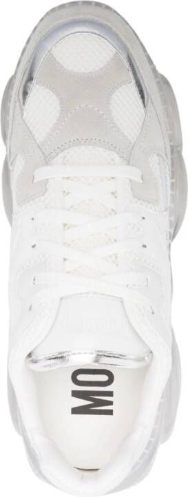 Moschino panelled chunky sneakers White