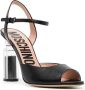 Moschino pepper shaker heeled sandals Black - Thumbnail 2