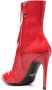 Moschino pointed toe 110mm boots Red - Thumbnail 3