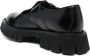 Moschino pointed-toe leather loafers Black - Thumbnail 3