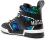 Moschino sequin-embellished high-top sneakers Black - Thumbnail 3