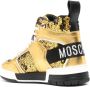 Moschino sequin-embellished high-top sneakers Gold - Thumbnail 3