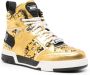 Moschino sequin-embellished high-top sneakers Gold - Thumbnail 2