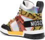 Moschino snakeskin high-top sneakers White - Thumbnail 3