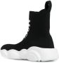 Moschino sock styled sneakers Black - Thumbnail 3