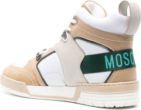 Moschino Streetball high-top sneakers White