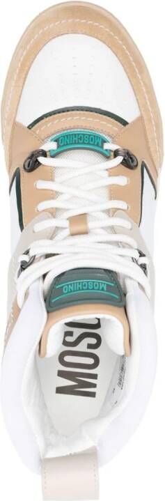 Moschino Streetball high-top sneakers White