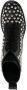 Moschino stud-embellished leather boots Black - Thumbnail 4