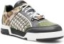 Moschino stud-embellished low-top sneakers Grey - Thumbnail 2