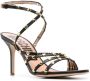 Moschino stud-embellishment 90mm sandals Black - Thumbnail 2