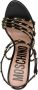 Moschino stud-embellishment 90mm sandals Black - Thumbnail 4