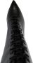 Moschino Sweet Heart 105mm leather boots Black - Thumbnail 4