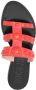 Moschino 'Teddy Bear' leather slides Red - Thumbnail 4