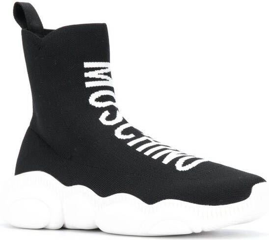Moschino Teddy high-top sneakers Black