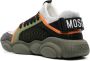 Moschino Teddy leather sneakers Grey - Thumbnail 3