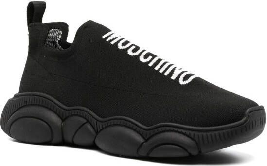 Moschino Teddy low-top sneakers Black