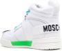 Moschino touch-appliqué high-top sneakers White - Thumbnail 3