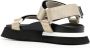 Moschino touch-strap flat sandals Neutrals - Thumbnail 3