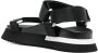 Moschino touch-strap sandals Black - Thumbnail 3
