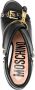 Moschino zip-detail stiletto sandals Black - Thumbnail 4