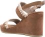 Mou 95mm suede sandals Brown - Thumbnail 3