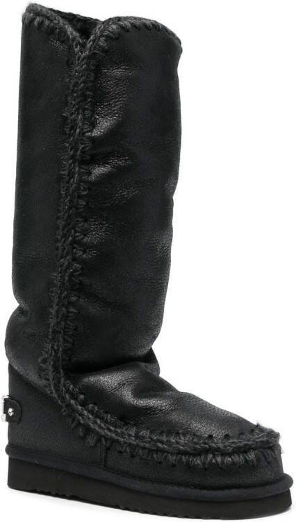 Mou calf-length snow boots Black