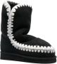 Mou chunky sheepskin boots Black - Thumbnail 2