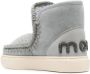 Mou embroidered-logo slip-on boots Blue - Thumbnail 3