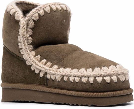 Mou Eskimo 18 ankle boots Green