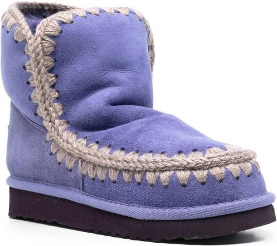 Mou Eskimo 18 ankle boots Purple