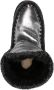 Mou Eskimo 18 crochet-trim metallic-leather boots Black - Thumbnail 4