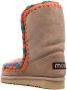 Mou Eskimo 24 contrast-stitch boots Brown - Thumbnail 3