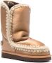 Mou Eskimo 24 rhinestone-embellished boots Brown - Thumbnail 2