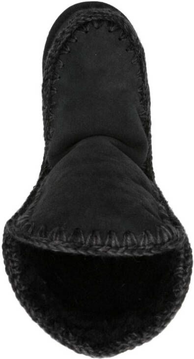 Mou Eskimo 24 star-motif ankle boots Black