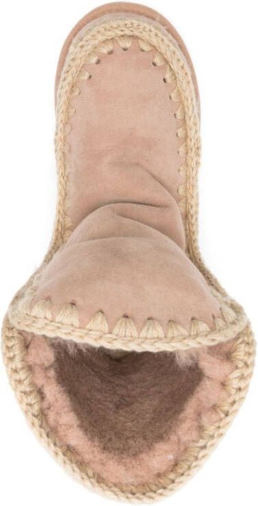 Mou Eskimo 24 star-motif ankle boots Neutrals