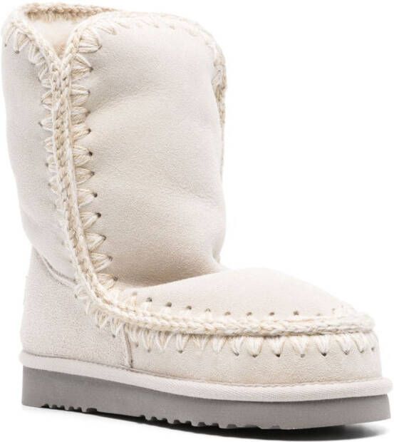 Mou Eskimo 24 suede boots Neutrals