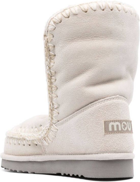 Mou Eskimo 24 suede boots Neutrals