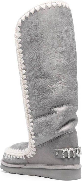 Mou Eskimo 40 knee-length boots Grey