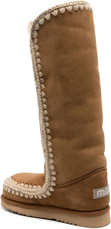 Mou Eskimo 40 leather boots Brown