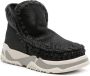 Mou Eskimo leather sneaker boots Black - Thumbnail 2