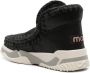 Mou Eskimo leather sneaker boots Black - Thumbnail 3