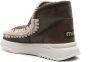 Mou Eskimo leather sneaker boots Brown - Thumbnail 3