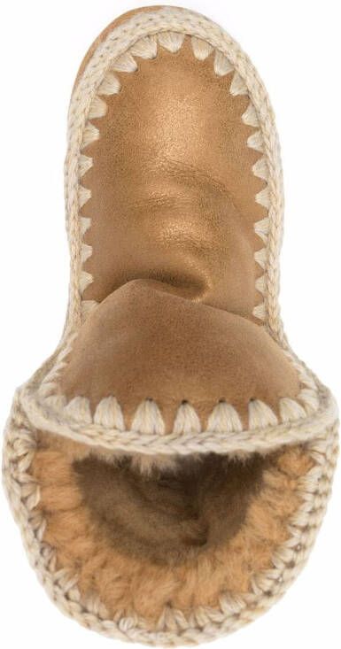 Mou Eskimo metallic ankle boots Neutrals