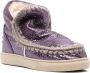 Mou Eskimo metallic ankle boots Purple - Thumbnail 2