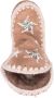Mou Eskimo star-embroidered moccasin boots Pink - Thumbnail 4