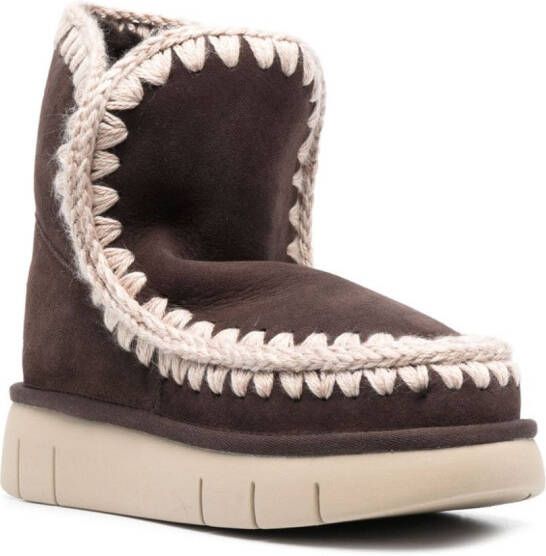 Mou Eskimo suede boots Brown